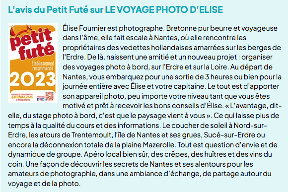 , 5 ans de Label Petit Futé pour le Voyage Photo !
